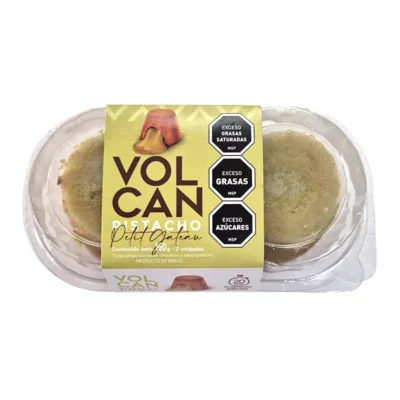 Volcán de Pistacho Petit Gateau x2